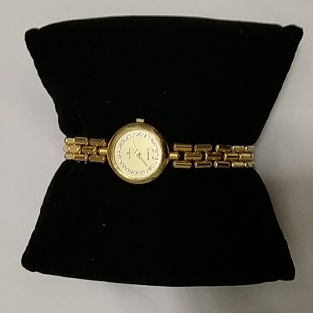 David Jordan gold women's watch